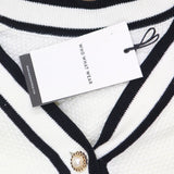 Who What Wear Women's Long Sleeve Button-Front Varsity Cardigan WS-296