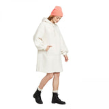 Wild Fable Women's Long Sleeve Hooded Sherpa Sweater Dress
