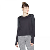 C9 Champion Women's Training Long Sleeve Mesh Open Back Shirt