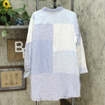 Tommy Hilfiger Women's Plus Size Cotton Patchwork Shirt Dress