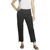 Blossom & Clover Women's Cargo Ankle Capri Pants Black 14