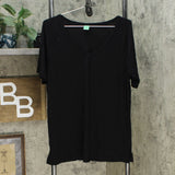 Honeydew Supersoft V Neck And Jogger Pajama Set Black / Animal Print Large