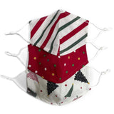 Safety Smile 3-Pack Kids' Christmas Face Masks Kids Ages 7-14
