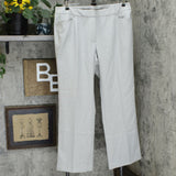 Tahari ASL Women's Plus Size Suit Pants Stone 14W