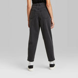 Wild Fable Women's High Rise Pleated Tapered Jeans