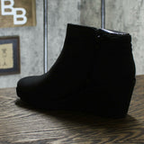 Merrell Waterproof Booties - Tremblant Wedge Bluff. A369004 Black 9 Medium