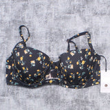 Shade & Shore Women's Lightly Lined Tie Front Bikini Top