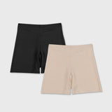 Maidenform Self Expressions 2pk Women's Shaping Girl Short SES081
