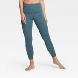 All In Motion Women's Contour Power Waist High Waisted Textured Leggings