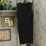 New DKNY Womens Animal Tie Neck Sheath Dress. DD9G1835-NEW 10