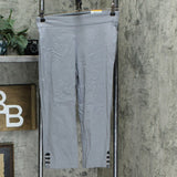 NWT JM Collection Petite Lattice Hem Cropped Pants. 52123LR477 Petite Small