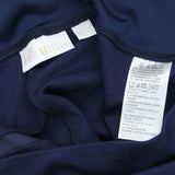 Belle by Kim Gravel Velvet Side Stripe Ponte Knit Pants Navy Plus 18W