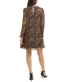 Tommy Hilfiger Women's Puff-Shoulder Trapeze Dress