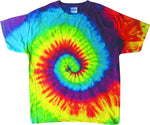 Tie-Dyes Youth Tie-Dyed Cotton Short-Sleeve T-Shirt. H1000B