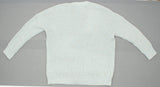 Mossimo Women's Sweater Grandpa Cardigan With Pockets Light Blue XXL