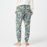 NWT AnyBody Womens Cozy Knit Floral Jogger. A372083 X-Small