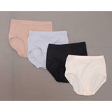 Hanes Women's 4 Pairs Cool & Comfortable Microfiber Briefs Panties