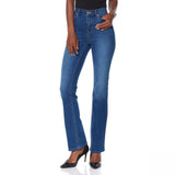 DG2 by Diane Gilman Women's Stretch Denim Boot Cut Jeans