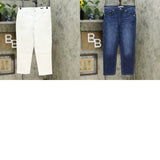 Ella Moss Women's High Rise Slim Straight Ankle Jeans