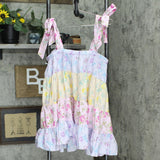 Private Label Women's Jeanne Tie-Strap Tiered Dress PDD-038