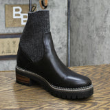 Universal Thread Women's Daphne Sock Boots Black 7