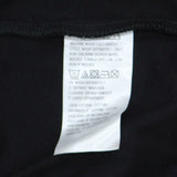 Isaac Mizrahi Live! Essentials Elbow Sleeve Crew Neck Knit Top Black Small