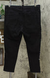 DG2 by Diane Gilman Women's Stretch Embroidered Skinny Jeans Black Plus 20W