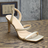 A New Day Women's Stiletto Nala Heels Gold 5.5