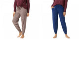 AnyBody Women's Plus Size Cozy Knit Slub Jogger
