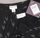 Ava & Viv Women's Plus Size Printed Soft Woven Short Sleeve Blouse Top