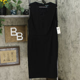 NWT Lauren Ralph Lauren Womens Sheath Bonded Matte Jersey-Dress. 250773098001 12