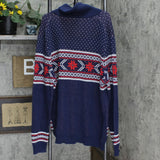 Club Room Men's Novelty Moose Sweater Cardigan