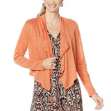 G by Giuliana Women's Cropped Cascade Hacci Cardigan