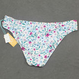 Kona Sol Women's Floral Mid Coverage Hipster Bikini Bottom