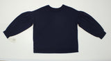 A New Day Women's Embellished Crane Pullover Sweatshirt Navy XXL