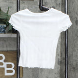 Art Class Girls' Short Sleeve Notch-Front T-Shirt
