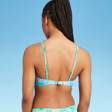 Shade & Shore Women's Tie Dye Light Lift Bralette Bikini Swim Top