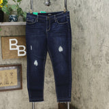 Buffalo Jess Rip And Repair Mid Rise Skinny Jeans
