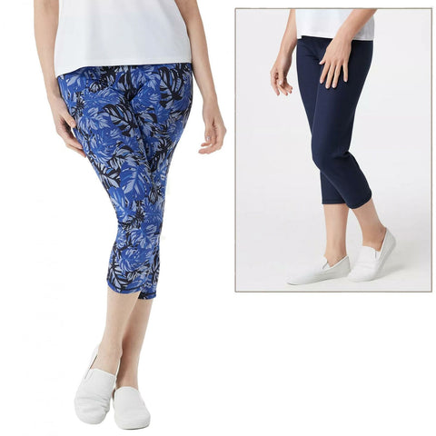 Women with Control Women's Reversible Crop Pants