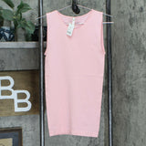 NWT Skinnytees Set Of 2 Full Coverage Layering Tanks. A351773 One Size