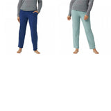 AnyBody Women's Petite Pleated Cozy Knit Pants