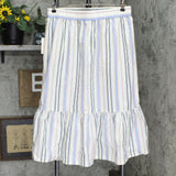 A New Day Women's Tiered Midi A-Line Skirt