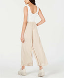 Cotton Candy Women's Ribbed Cropped Tank Top White XS