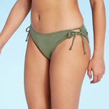 Kona Sol Women's Medium Coverage Keyhole Hipster Bikini Bottom AFK76B