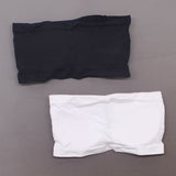 Rhonda Shear 2 Pack Underwire Bandeau Bra with Removable Pads Black/ White 2X