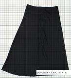 Mossimo Women's Satin A Line Asymmetrical Skirt Black 8