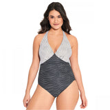 Beach Betty by Miracle Brands Women's Slimming Control One Piece Swimsuit