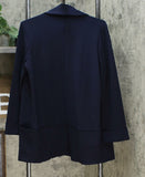 NWT Nina Leonard Womens High-Tech Crepe Easy Blazer. 640465 Medium
