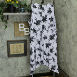 MICHAEL Michael Kors Plus Size Floral Handkerchief-Hem Dress