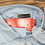 Pga Tour Men's Single Feeder Striped Polo Shirt